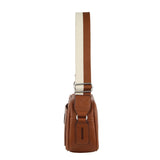 Ladies Cross Body Bag - Tan