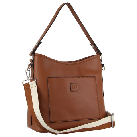 Ladies Tote Handbag - Tan