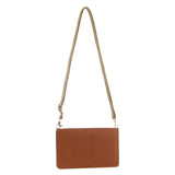 Leather Wallet/Organiser Bag - Tan