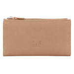 Leather Slimline Bi-Fold Wallet - Blush