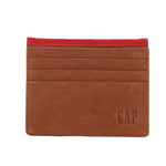 Leather Card Holder - Tan