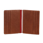 Leather Card Holder - Tan