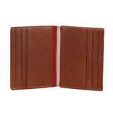 Leather Card Holder - Tan