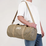 Unisex Canvas Overnight Bag - Khaki