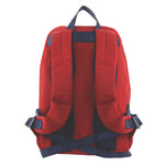Nylon Travel Backpack - Red