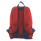 Nylon Travel Backpack - Red