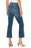 Gia Glider Crop Flare with Exposed Buttons