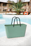 Large Hinza Bag - Olive (Green Plastic)
