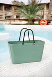 Large Hinza Bag - Olive (Green Plastic)