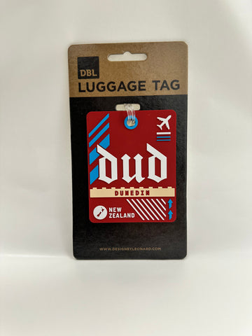 Dunedin (DUD) Code Luggage Tag