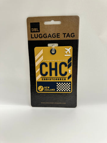Christchurch (CHC) Code Luggage Tag