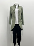 Suzy D Plain Military Jacket - Light Olive