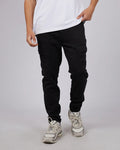 Inset Cargo Pant - Black