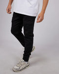 Inset Cargo Pant - Black