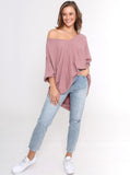 Zoe Knit Jumper - Rose