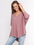 Zoe Knit Jumper - Rose