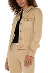 Liverpool Classic Denim Jacket - Hayseed Tan