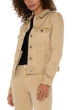 Liverpool Classic Denim Jacket - Hayseed Tan