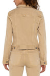 Liverpool Classic Denim Jacket - Hayseed Tan