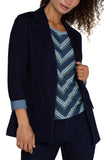 Liverpool Boyfriend Blazer - Indigo Rinse