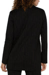 Liverpool Button Front Blazer - Pinstripe