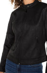 Liverpool Biker Jacket - Black