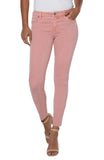 Liverpool Ankle Skinny Cut Hem - Rose Blush