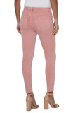 Liverpool Ankle Skinny Cut Hem - Rose Blush