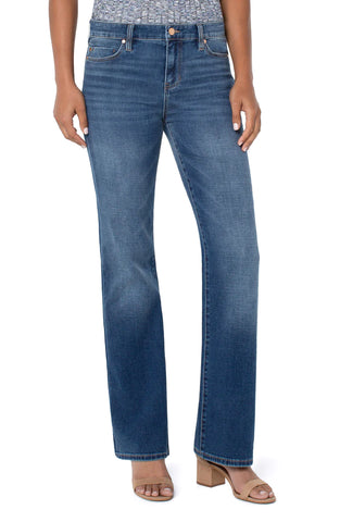LIVERPOOL LUCY BOOT CUT JEANS - YUBA