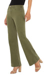 Liverpool Hannah Flare - Spanish Olive