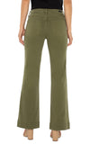 Liverpool Hannah Flare - Spanish Olive