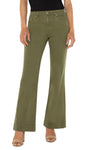 Liverpool Hannah Flare - Spanish Olive
