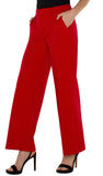 Liverpool Kelsey Wide Leg Trouser - Tango Red