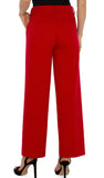 Liverpool Kelsey Wide Leg Trouser - Tango Red