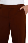 Liverpool Kelsy Knit Trouser - Rich Mahogany