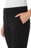 LIVERPOOL KELSEY KNIT TROUSER - BLACK