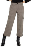 Liverpool Utility Cargo Crop - Peppercorn Plaid