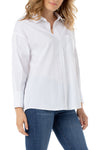Liverpool Oversized Classic Button Down - White