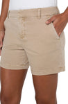 Liverpool Kelsey Shorts - Biscuit Tan