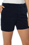 Liverpool Kelsey Shorts - Federal Navy