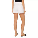 Liverpool Frayed Denim Shorts - Bone