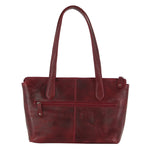 Milleni Nappa Leather Shoulder Bag - Cherry