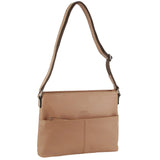 Milleni Nappa Leather Cross-body Bag - Burro