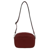 Milleni Nappa Leather Crossbody Bag/Clutch - Cabernet