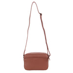 Milleni Leather Multi-Zip Crossbody Bag - Rose