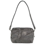 Pierre Cardin Anti-Theft Travel Bag - Grey Camo