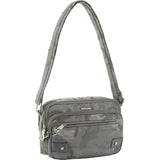 Pierre Cardin Anti-Theft Travel Bag - Grey Camo