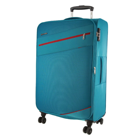 PC3548 Soft Shell 3-Piece luggage set - Turquoise