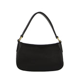 Pierre Cardin Ladies leather Flap Over Bag - Black