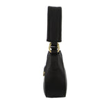 Pierre Cardin Ladies leather Flap Over Bag - Black